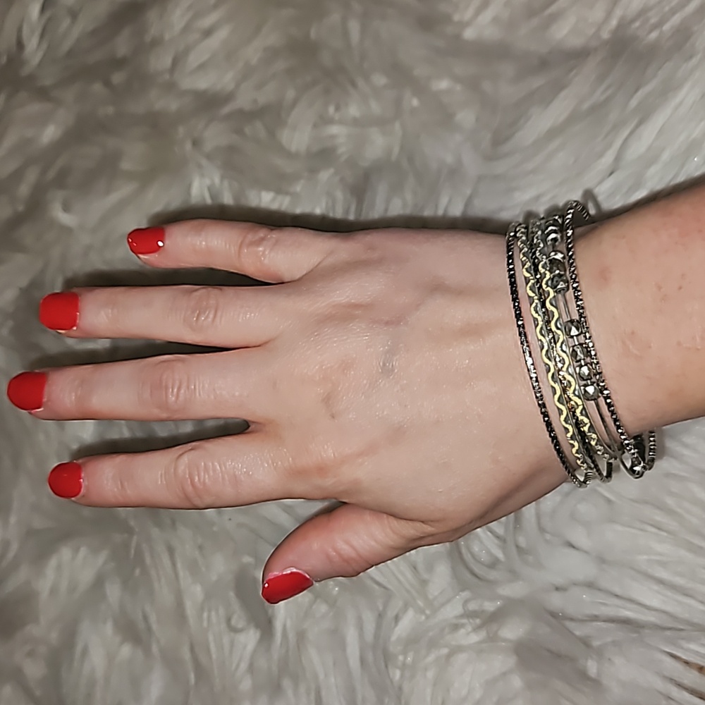 Set of Silver Bangles